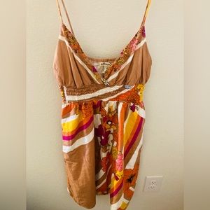 Forever21 Beige Flower Dress